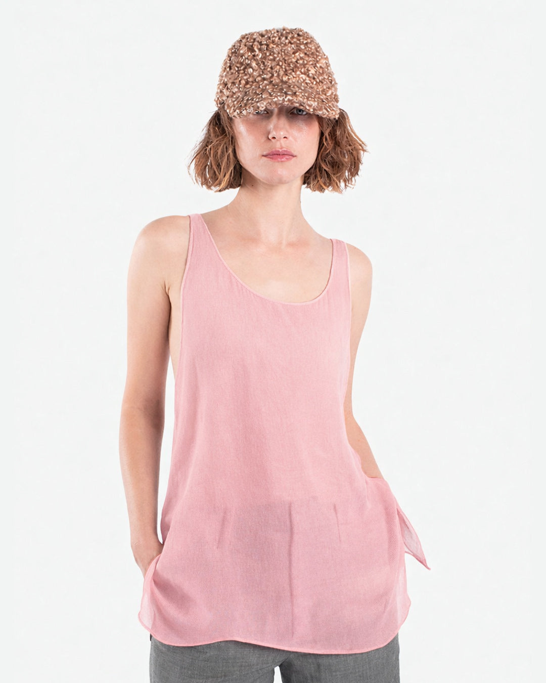 Silk Tie Top